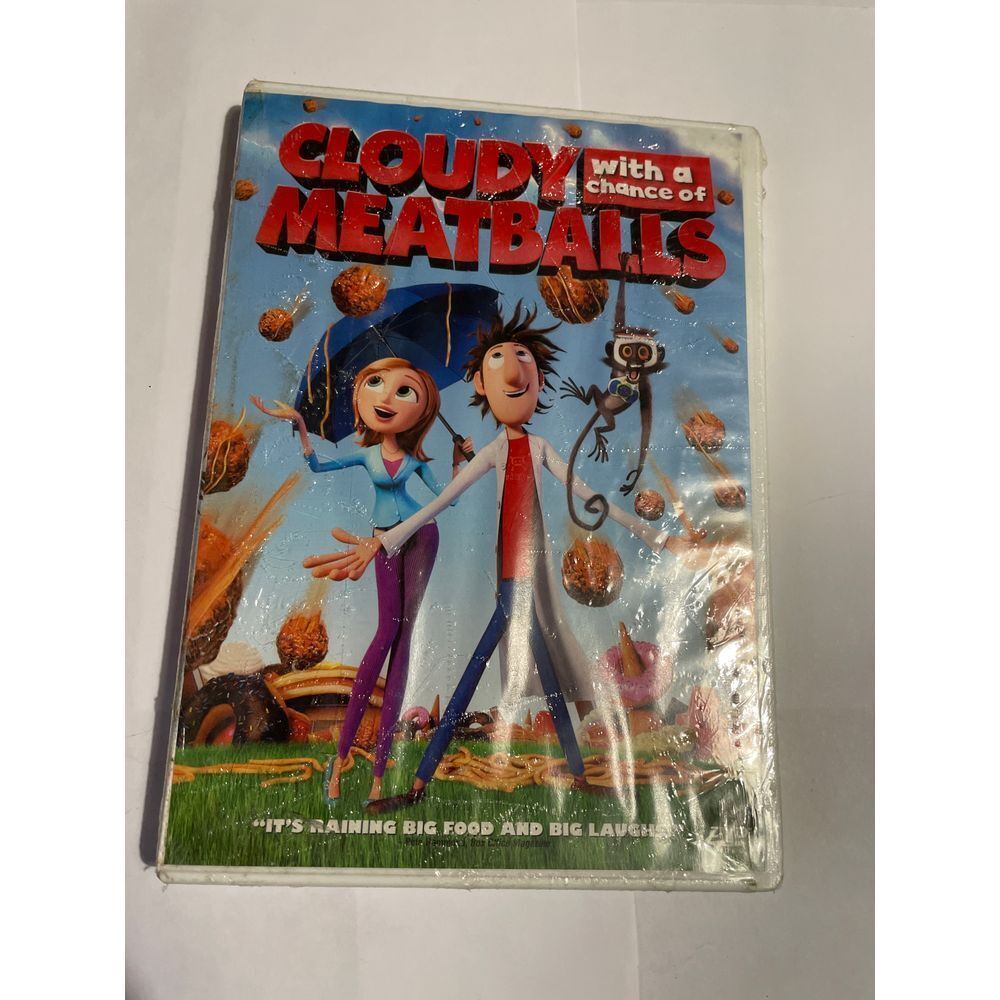 Cloudy‎ with a Chance of Meatballs DVD Movie Animation Family Comedy New Sealed
